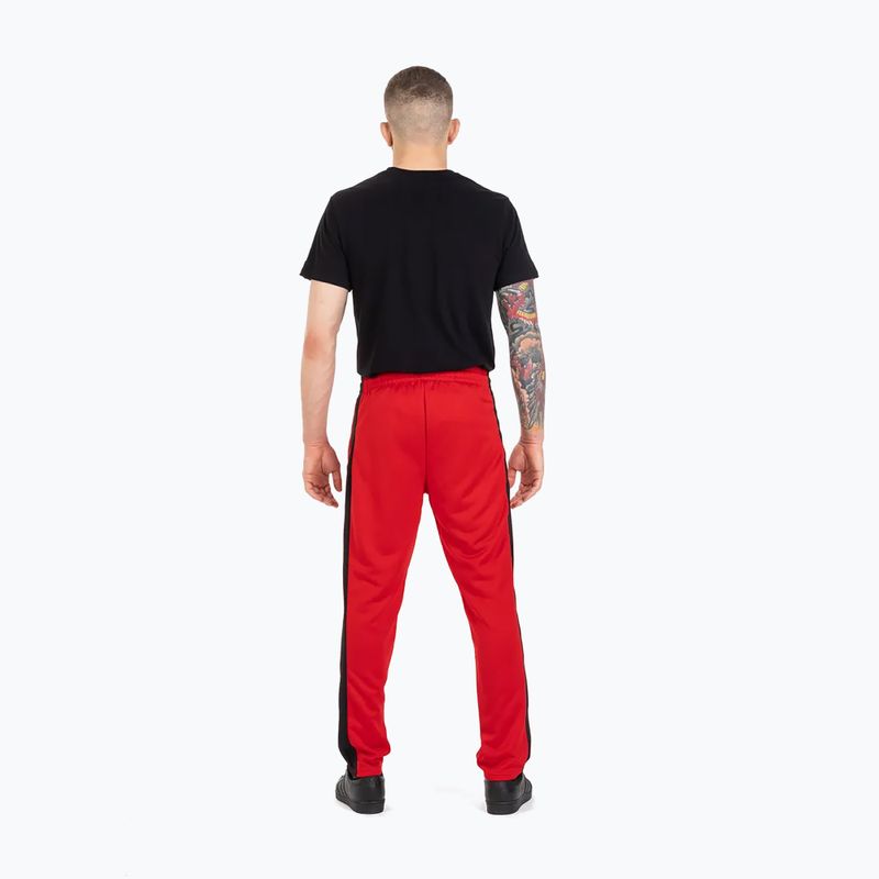 Мъжки панталони Pitbull West Coast Oldschool Track Pants Raglan red 3