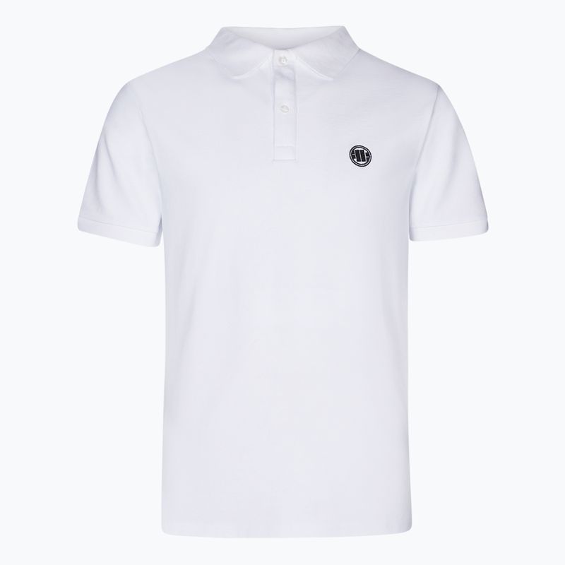 Мъжка тениска поло Pitbull West Coast Polo Regular white