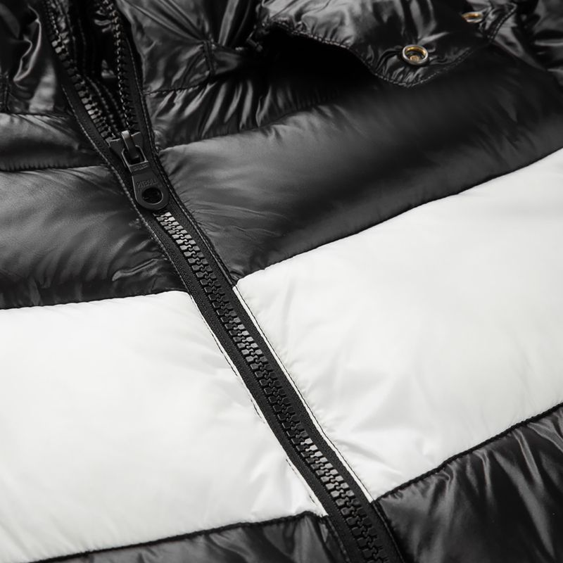 Мъжко яке с пух Pitbull West Coast Cosmo black/white 5