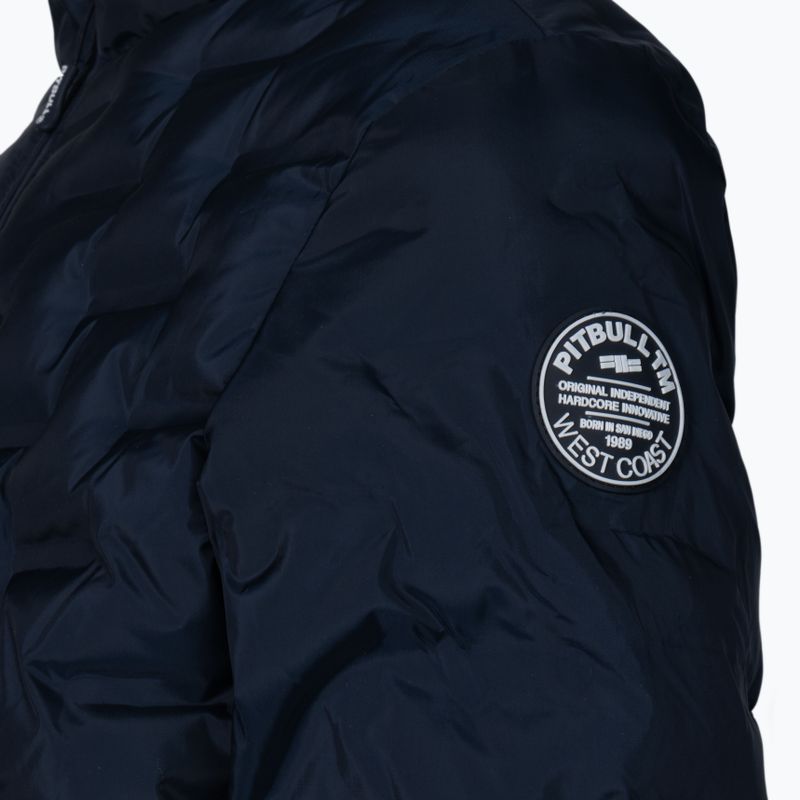 Мъжко яке с пух Pitbull West Coast Overton dark navy 3