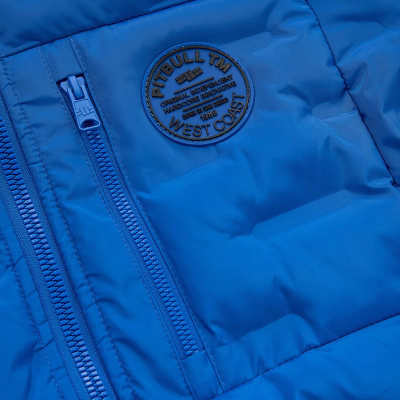 Мъжко яке с пух Pitbull West Coast Firestone royal blue 4