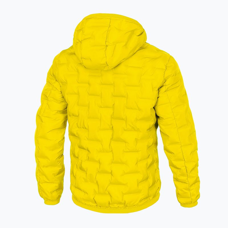 Мъжко яке с пух Pitbull West Coast Firestone yellow 2