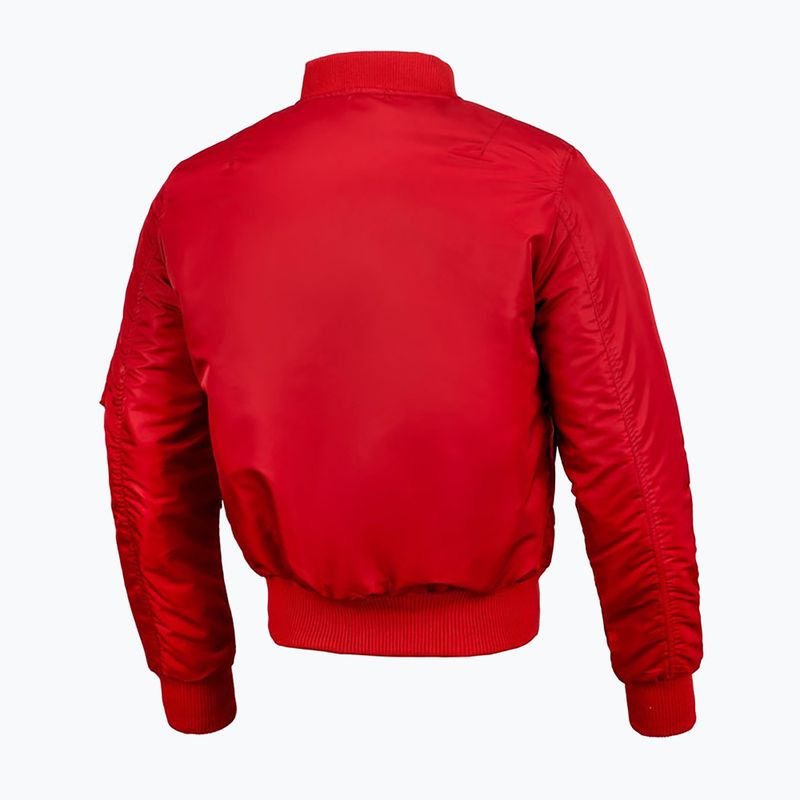 Мъжко яке Pitbull West Coast Ma1 red 2