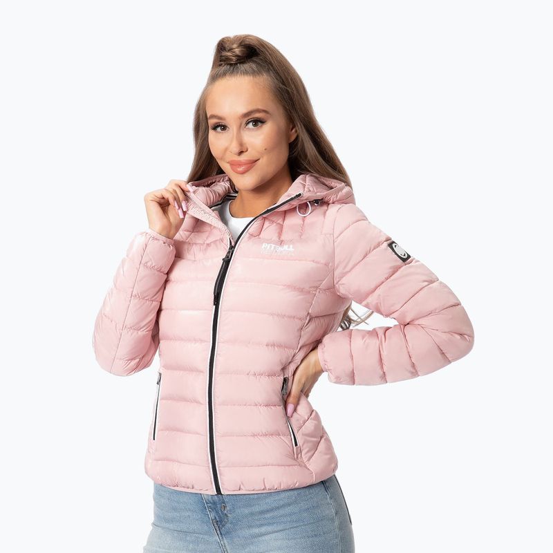 Дамско яке с пух Pitbull West Coast Seacoast powder pink