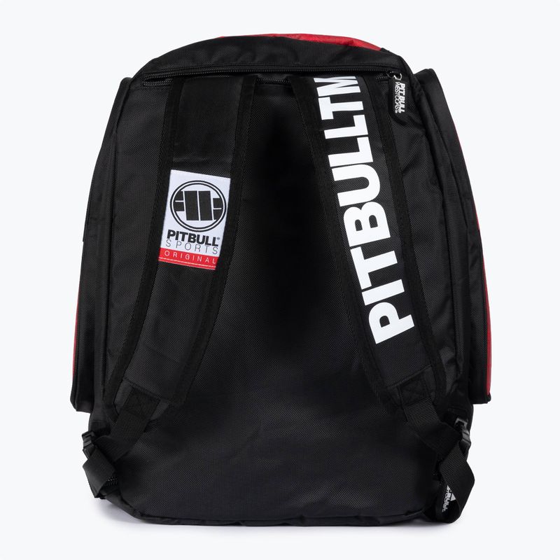 Мъжка раница Pitbull West Coast Medium Convertible Logo red 3