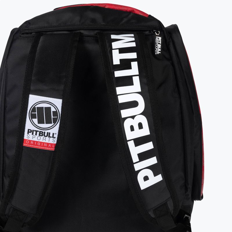 Мъжка раница Pitbull West Coast Medium Convertible Logo red 6