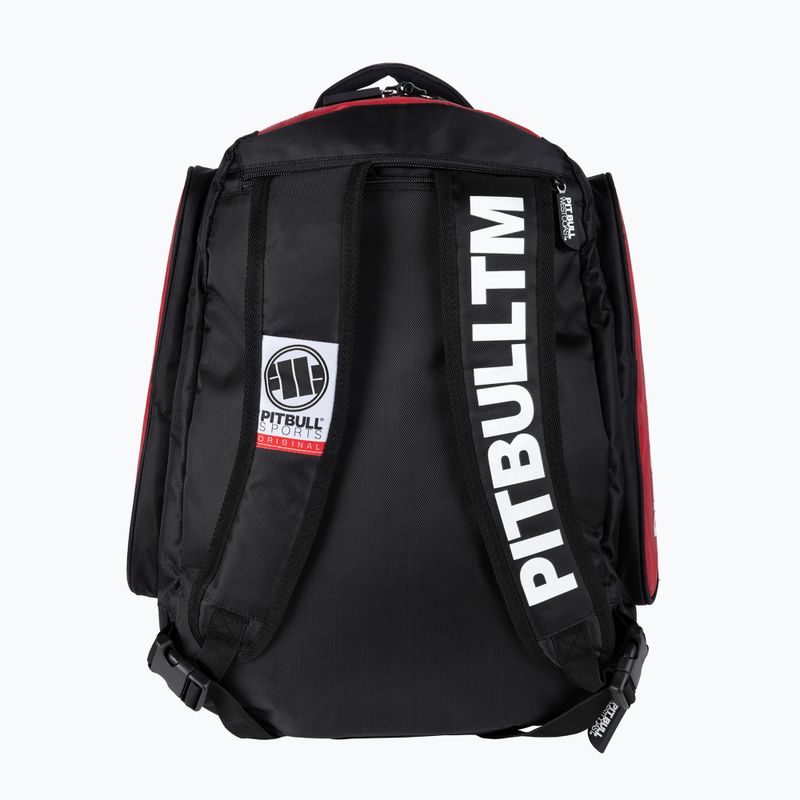 Мъжка раница Pitbull West Coast Medium Convertible Logo red 9