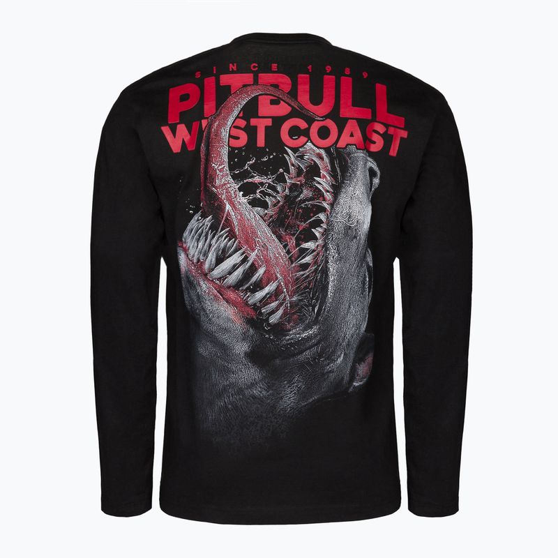 Мъжки дълъг ръкав Pitbull West Coast Since 89 black 2