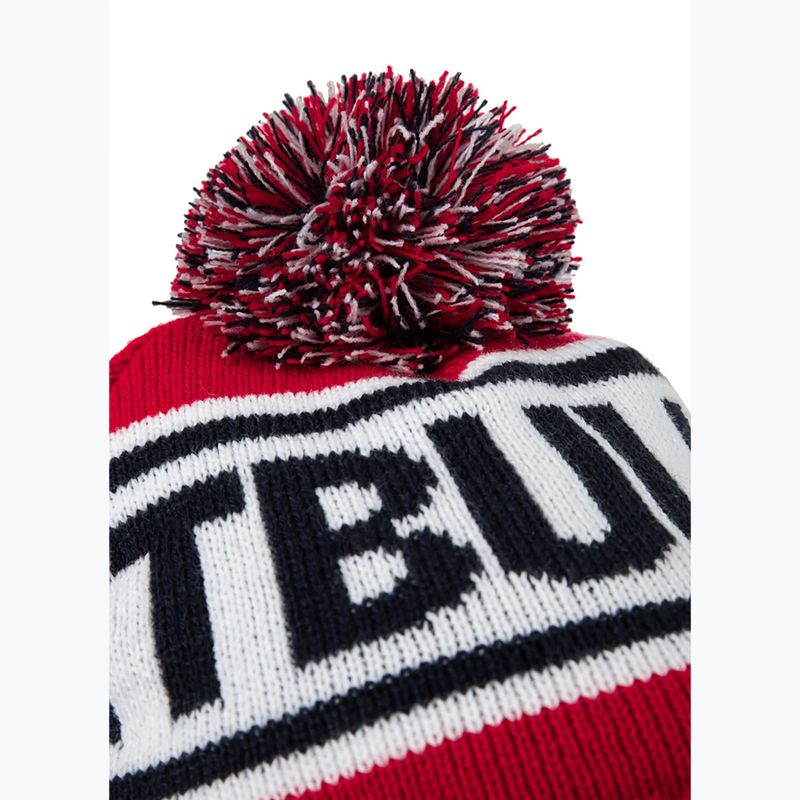 Мъжка зимна шапка Pitbull Beanie Fleming II red/dark navy 3