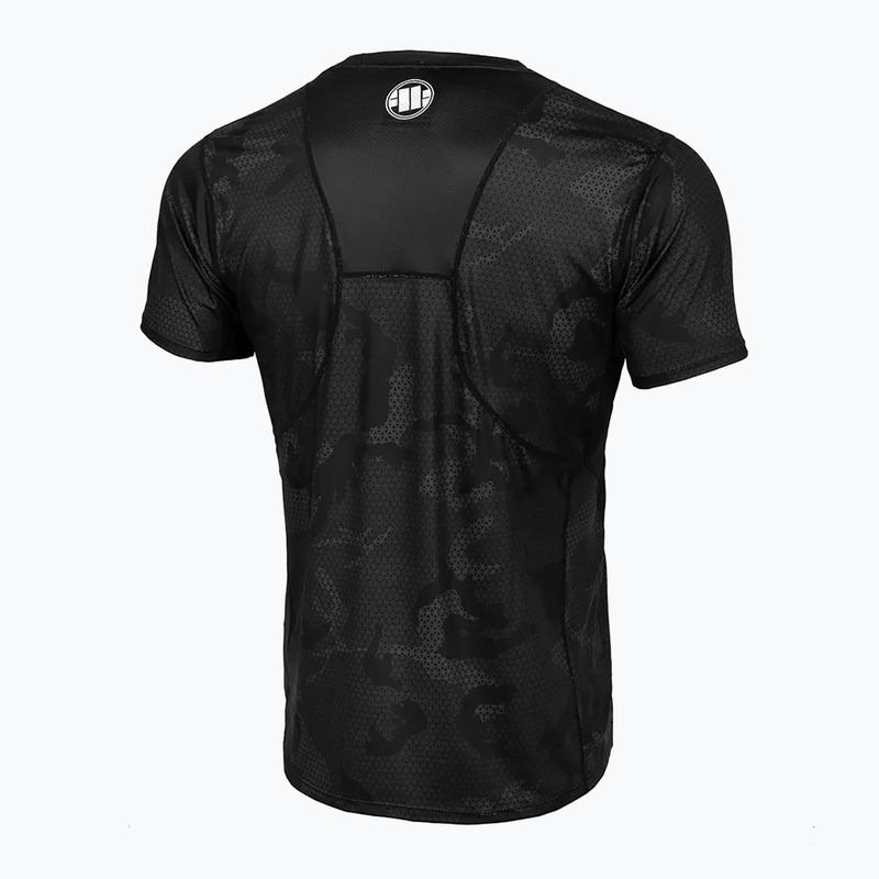Мъжка тениска Pitbull West Coast Performance Mesh Net Camo All Black Camo black camo 2