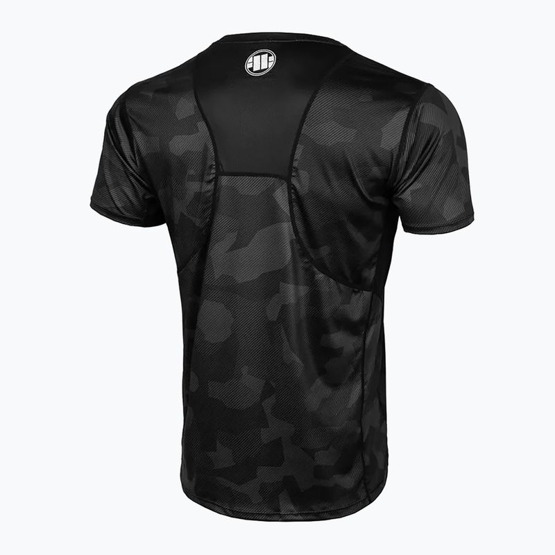 Мъжка тениска Pitbull West Coast Performance Dillard Casino black/grey 2