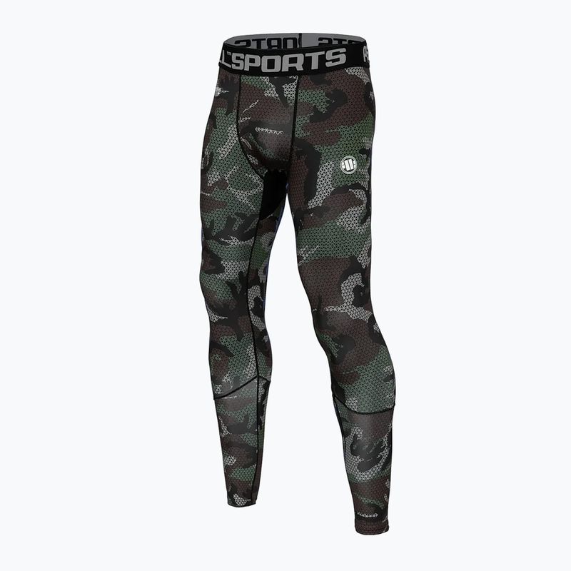 Мъжки гамаши Pitbull West Coast Net Camo Woodland Camo woodland camo