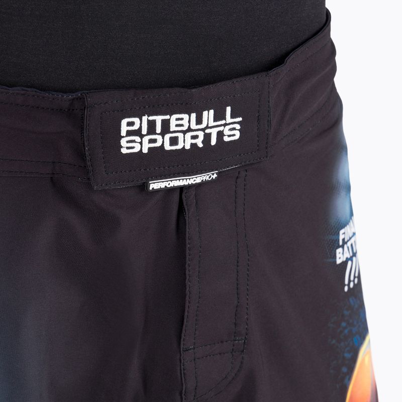 Мъжки шорти за граплинг Pitbull West Coast Grappling Master Of Boxing black 5