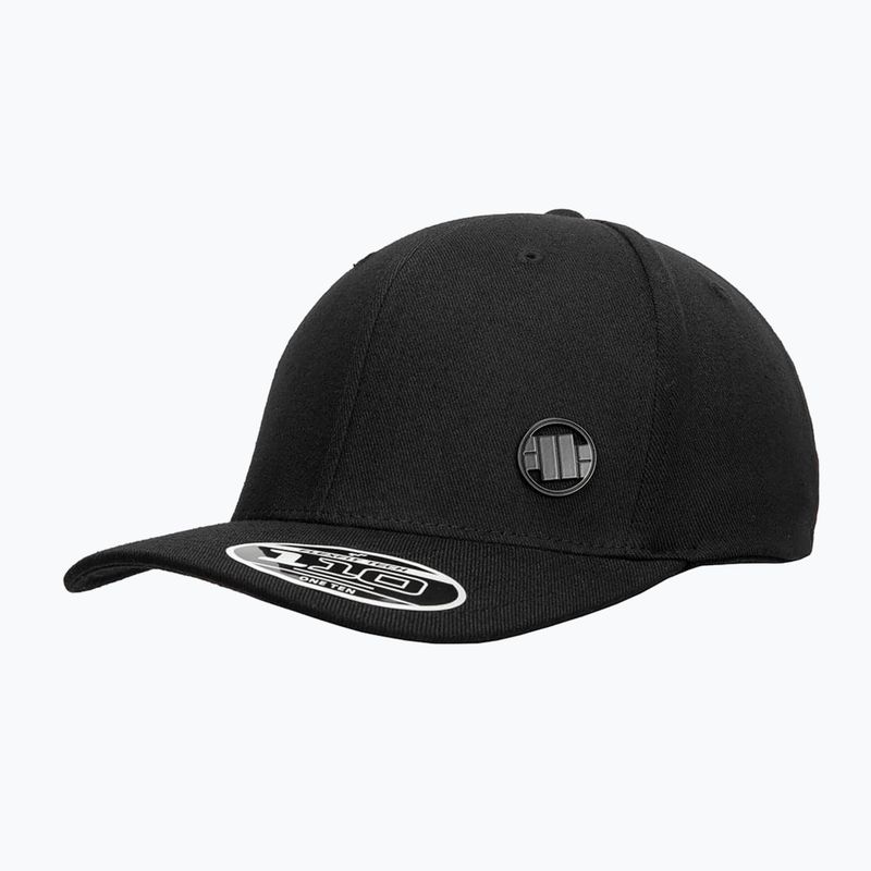 Pitbull West Coast мъжки Snapback Hook & Loop ,,3D Metal Logo" черен