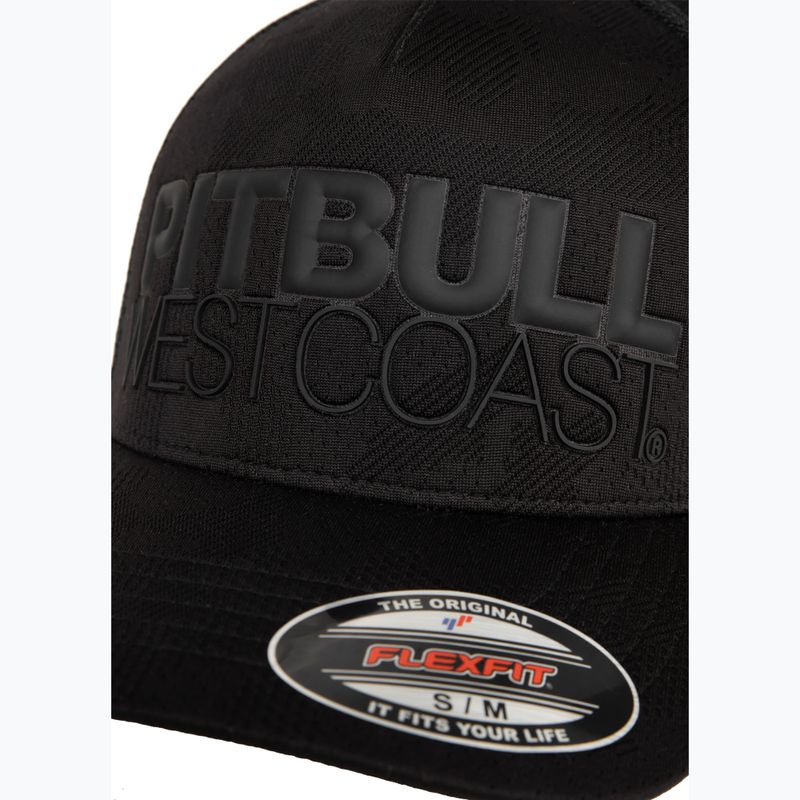 Pitbull West Coast Мъжка пълна шапка Jaquard Camo Tnt Hybrid black 3