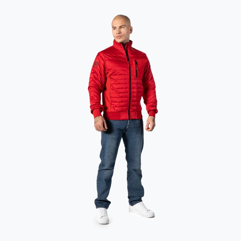 Pitbull West Coast мъжко яке Shadow red 2