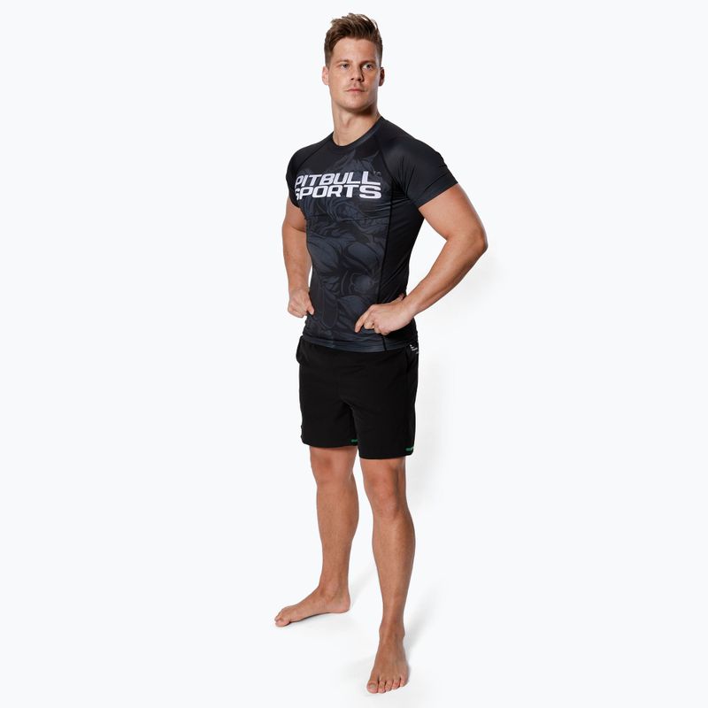 Мъжки рашгард Pitbull West Coast T-S Rash Master Of Mma black 2