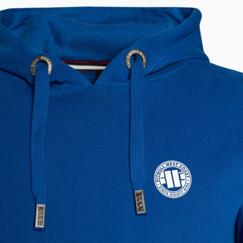 Мъжки суитшърт Pitbull West Coast Hooded Small Logo royal blue 3