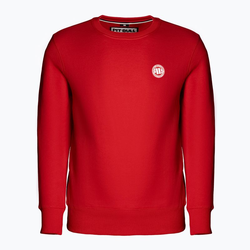 Мъжки суитшърт Pitbull West Coast Crewneck Small Logo red