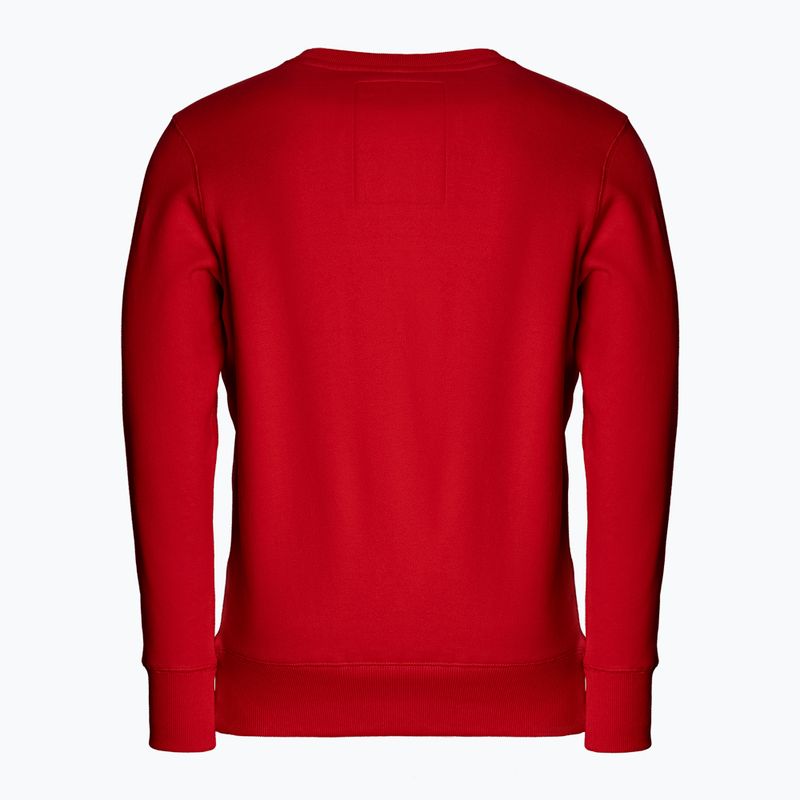 Мъжки суитшърт Pitbull West Coast Crewneck Small Logo red 2