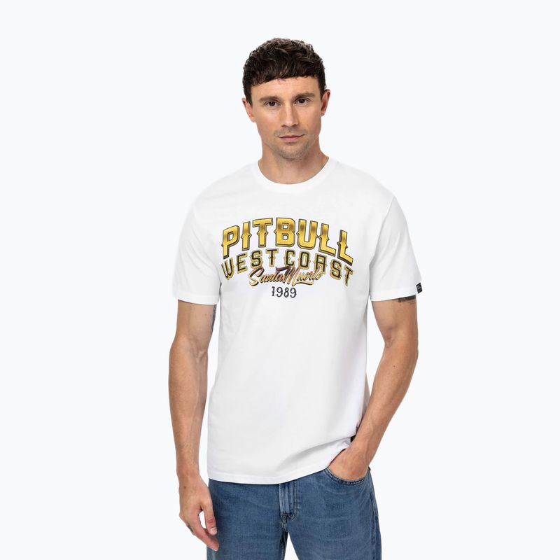 Мъжка тениска Pitbull West Coast Santa Muerte white 2