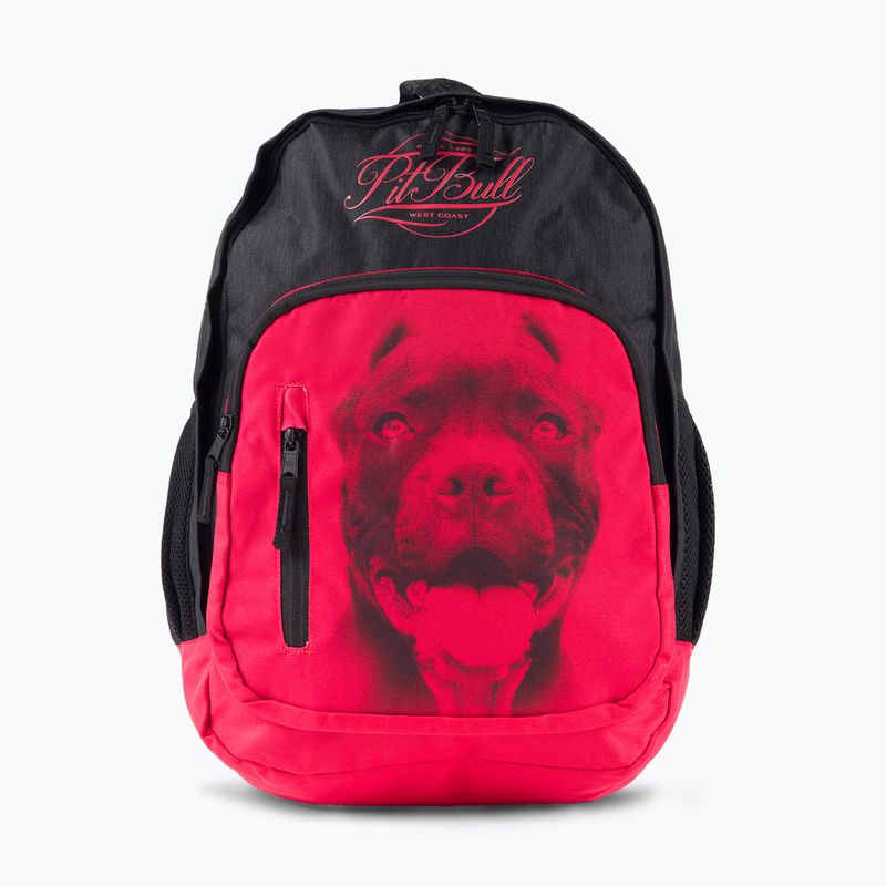 Мъжка раница Pitbull West Coast Pitbull Ir black/red