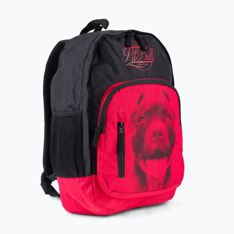 Мъжка раница Pitbull West Coast Pitbull Ir black/red 2