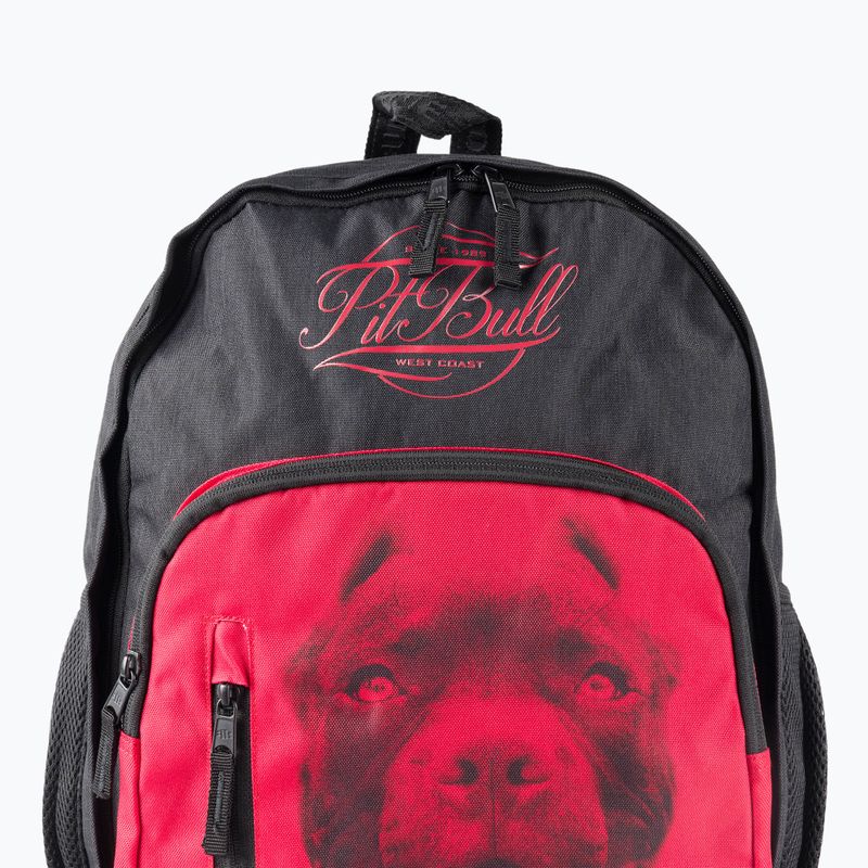 Мъжка раница Pitbull West Coast Pitbull Ir black/red 4
