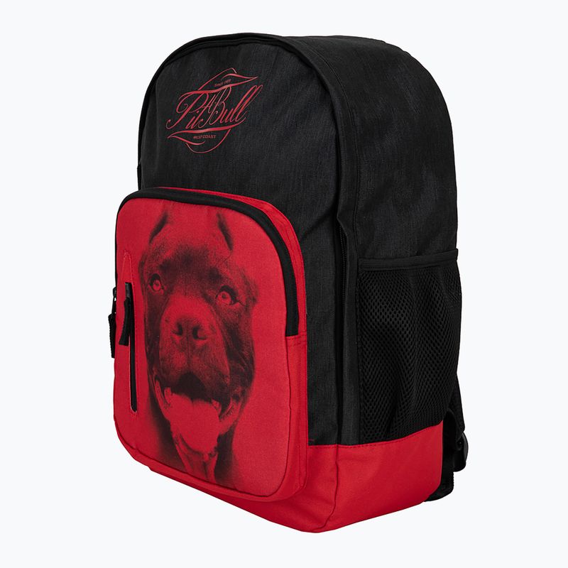 Мъжка раница Pitbull West Coast Pitbull Ir black/red 12