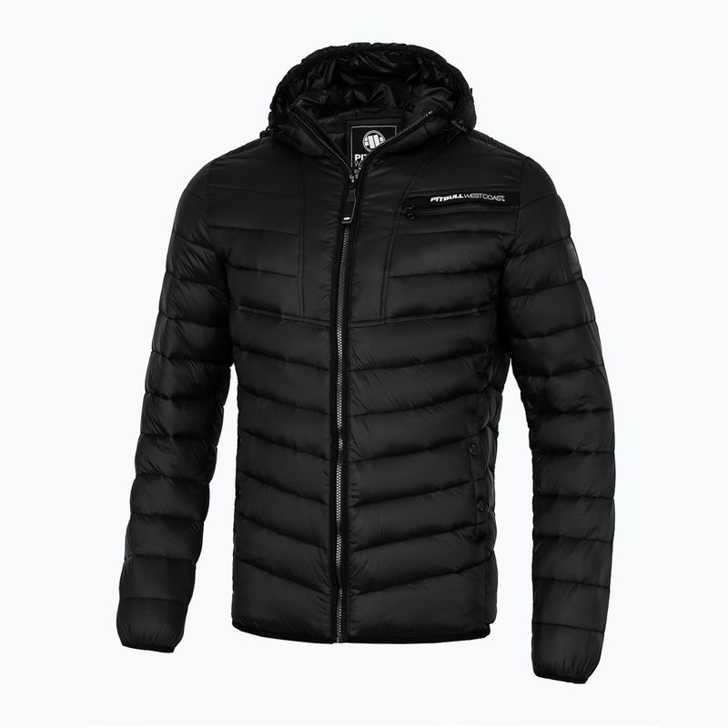 Мъжко яке с пух Pitbull West Coast Royston Hooded Quilted black