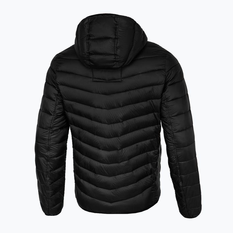 Мъжко яке с пух Pitbull West Coast Royston Hooded Quilted black 2