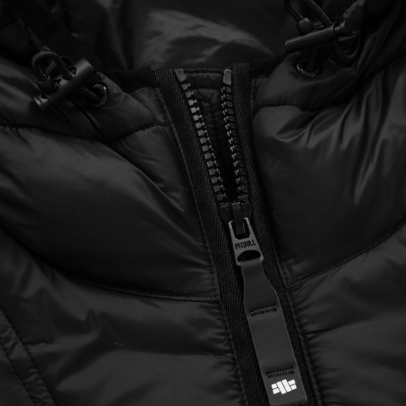 Мъжко яке с пух Pitbull West Coast Royston Hooded Quilted black 3