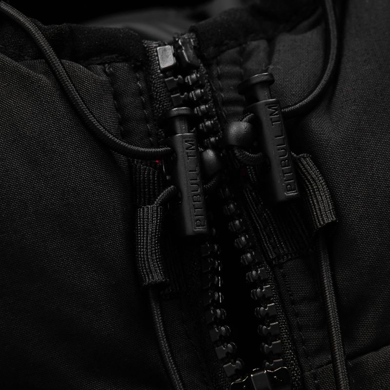 Мъжко зимно яке Pitbull West Coast Greyfox Hooded Quilted black 6