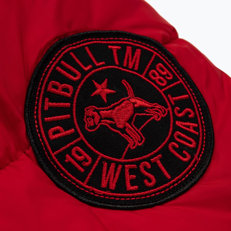 Мъжко яке с пух Pitbull West Coast Mobley red 5