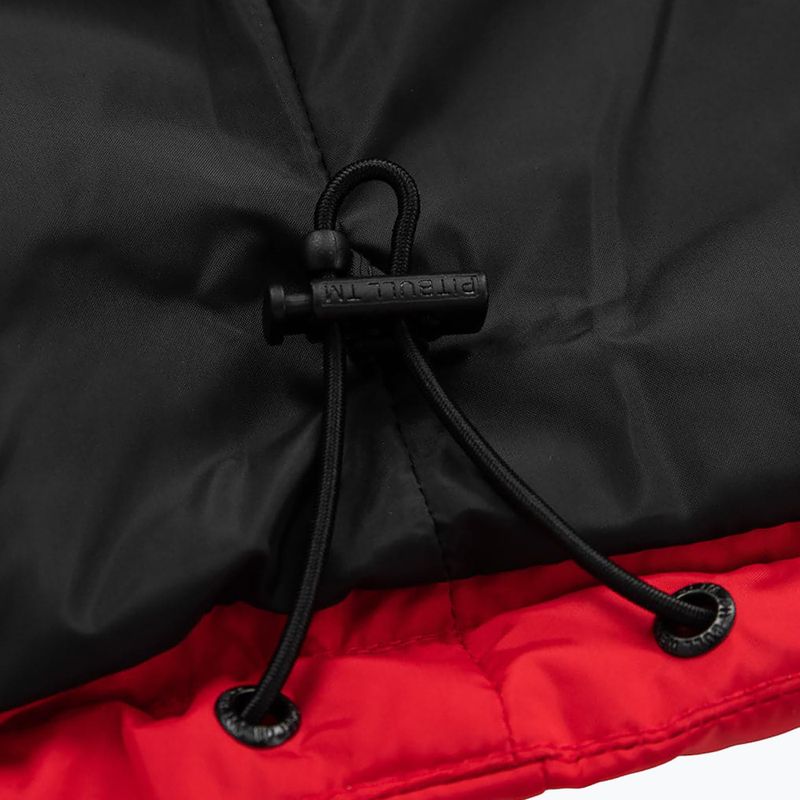 Мъжко зимно яке Pitbull West Coast Boxford Quilted black/red 7