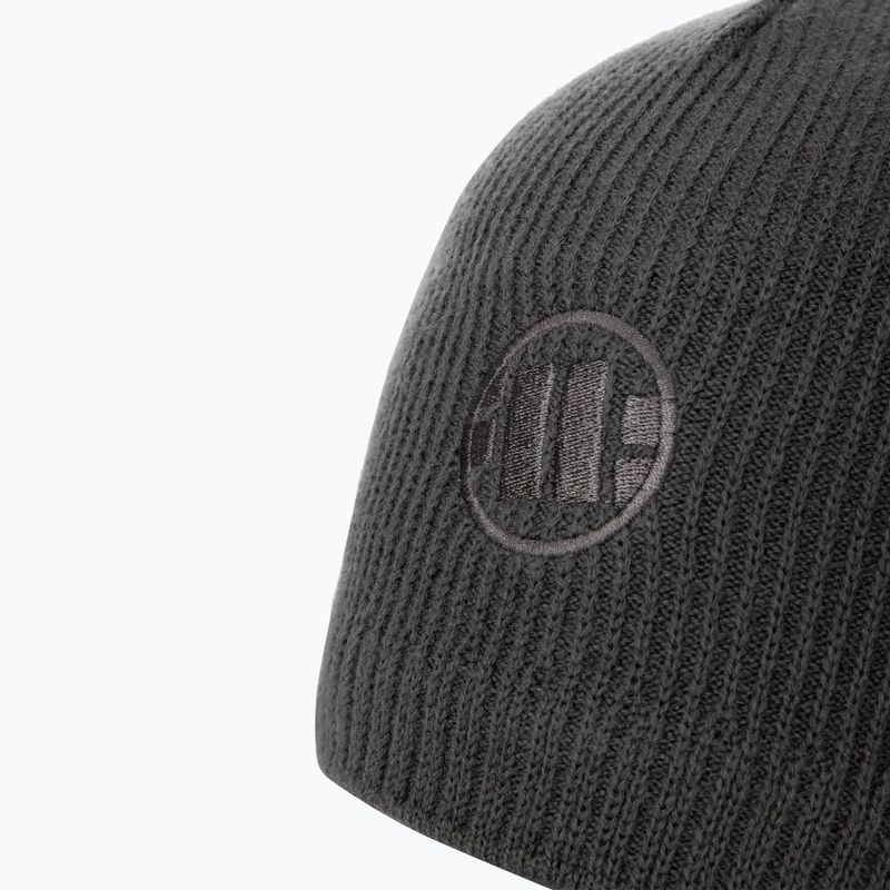 Мъжка зимна шапка Pitbull Beanie Mills Logo grey 3