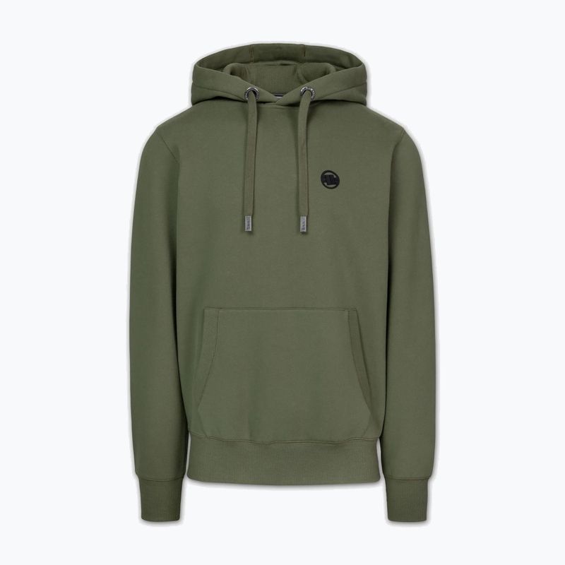 Мъжки суичър Pitbull Small Logo Hooded olive 3