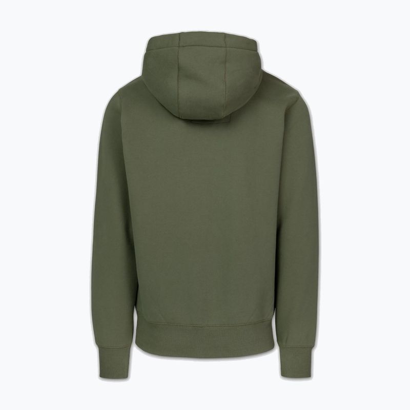 Мъжки суичър Pitbull Small Logo Hooded olive 4