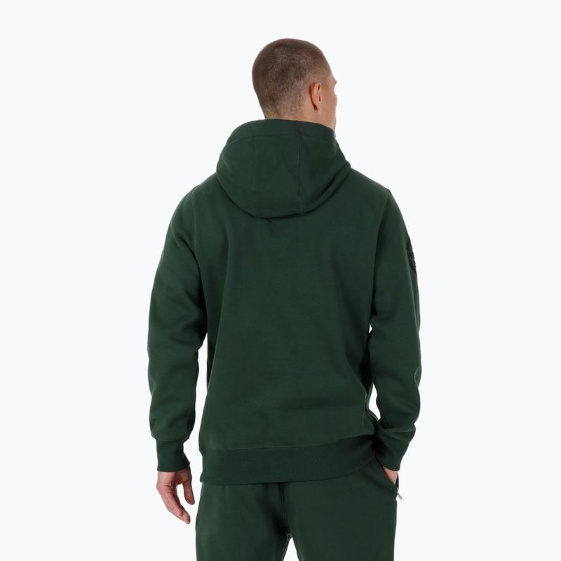 Мъжки суитшърт Pitbull Sherwood Hooded dark green 3