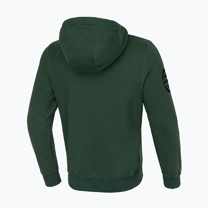 Мъжки суитшърт Pitbull Sherwood Hooded dark green 5