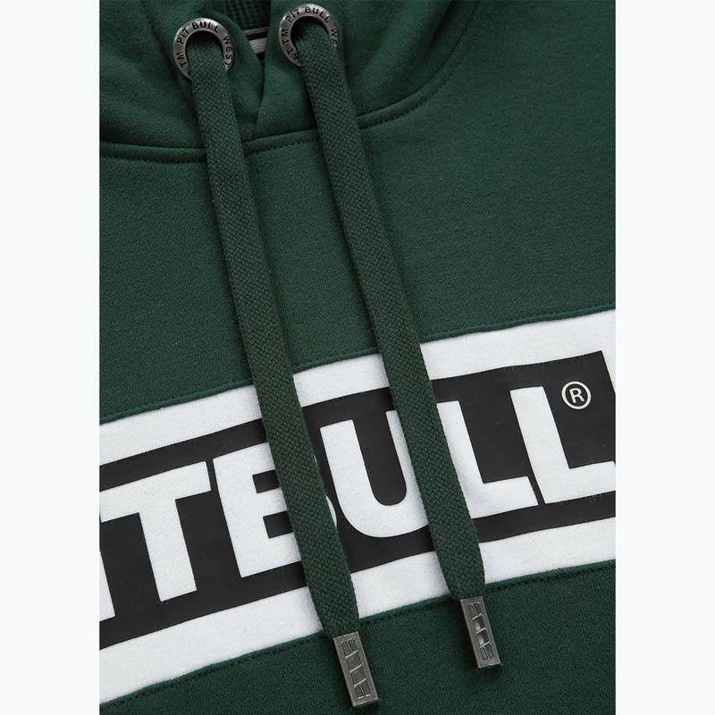 Мъжки суитшърт Pitbull Sherwood Hooded dark green 6