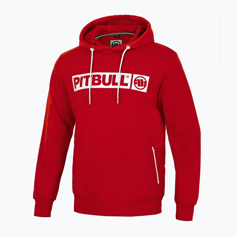 Мъжки суитшърт Pitbull West Coast Hooded Hilltop Terry Group red 3