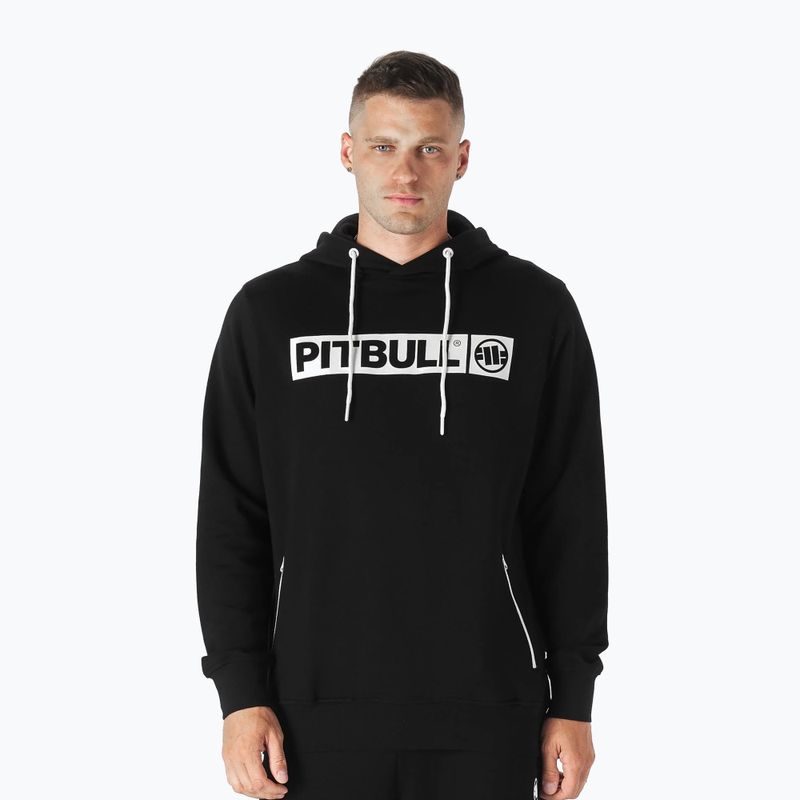 Мъжки суитшърт Pitbull West Coast Hooded Hilltop Terry Group black