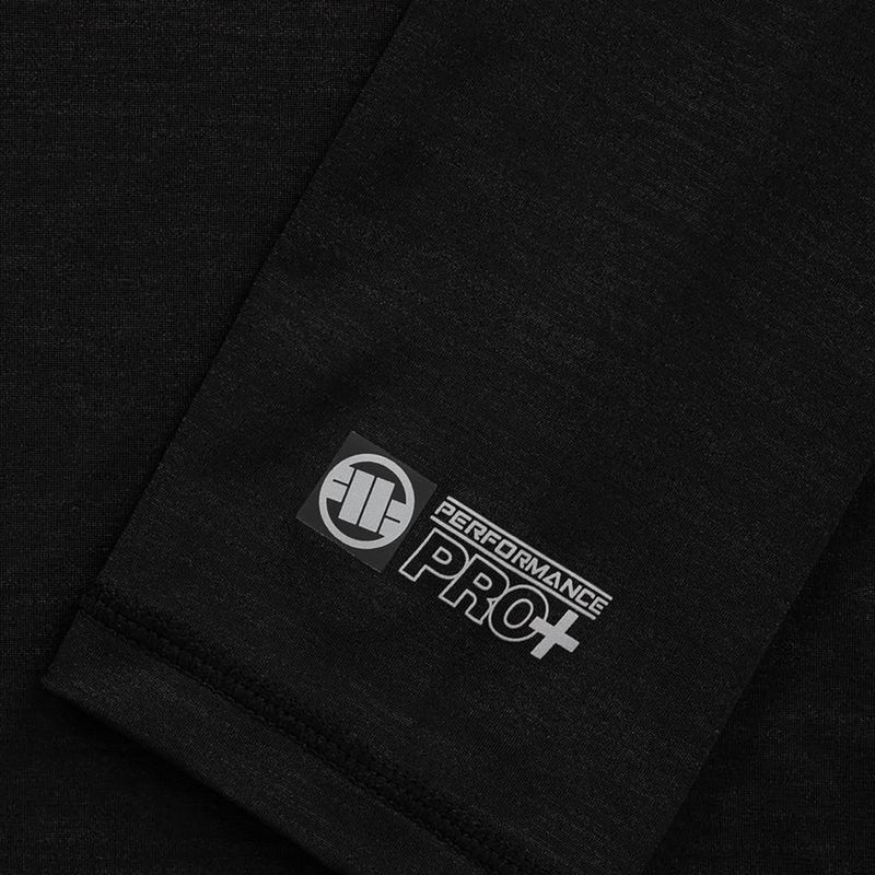 Мъжки Rashguard с дълъг ръкав Pitbull West Coast Performance Small Logo black 10