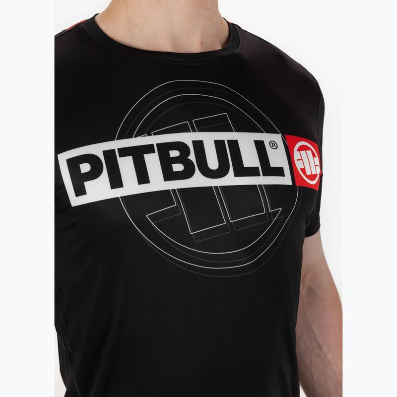 Мъжка тениска за тренировка Pitbull Mesh Performance Pro Plus Hilltop Sports black 4