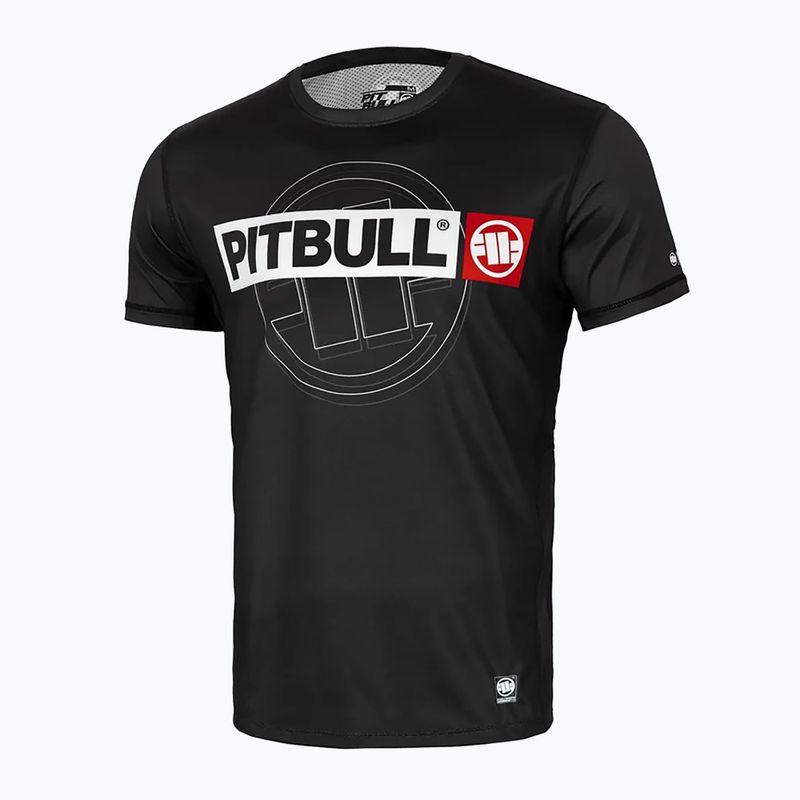 Мъжка тениска за тренировка Pitbull Mesh Performance Pro Plus Hilltop Sports black 7