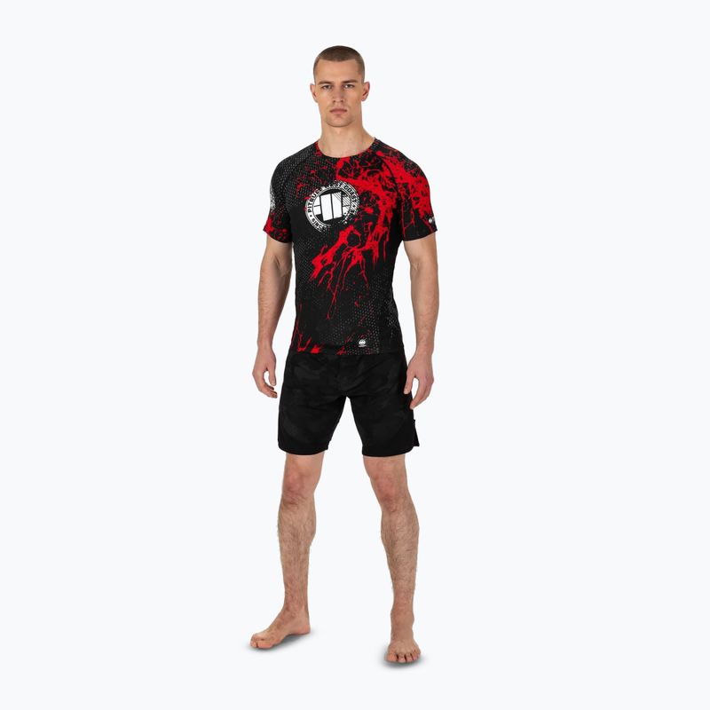 Мъжки рашгард Pitbull West Coast Blood Dog 2 Rash black 2