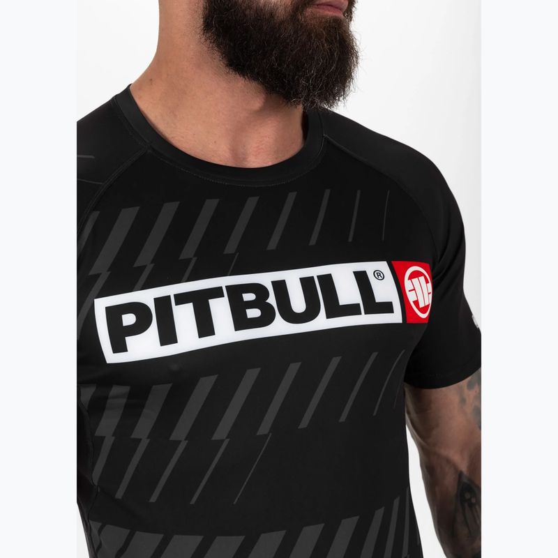 Мъжки рашгард Pitbull Street Dog Rashguard black 4