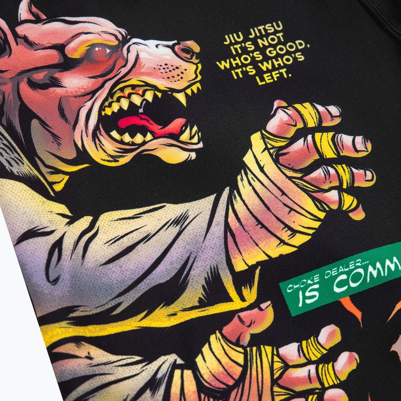 Мъжки шорти за компресия Pitbull West Coast Masters of BJJ Hilltop black 4