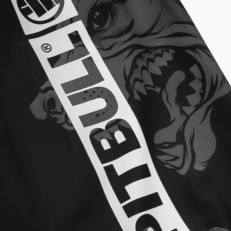 Мъжки шорти за компресия Pitbull West Coast Masters of BJJ Hilltop black 5